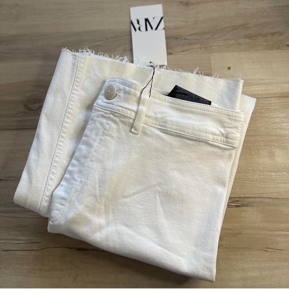 Zara White Women's Jeans
